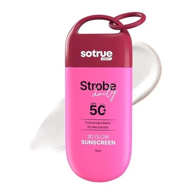 Sotrue Daily Strobe Cream SPF 50 Radiant Glowing Skin All Skin Types 50ml