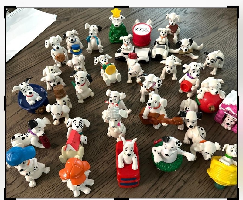 Vintage Disney 101 Dalmatians McDonalds Happy Meal Toy  Assorted