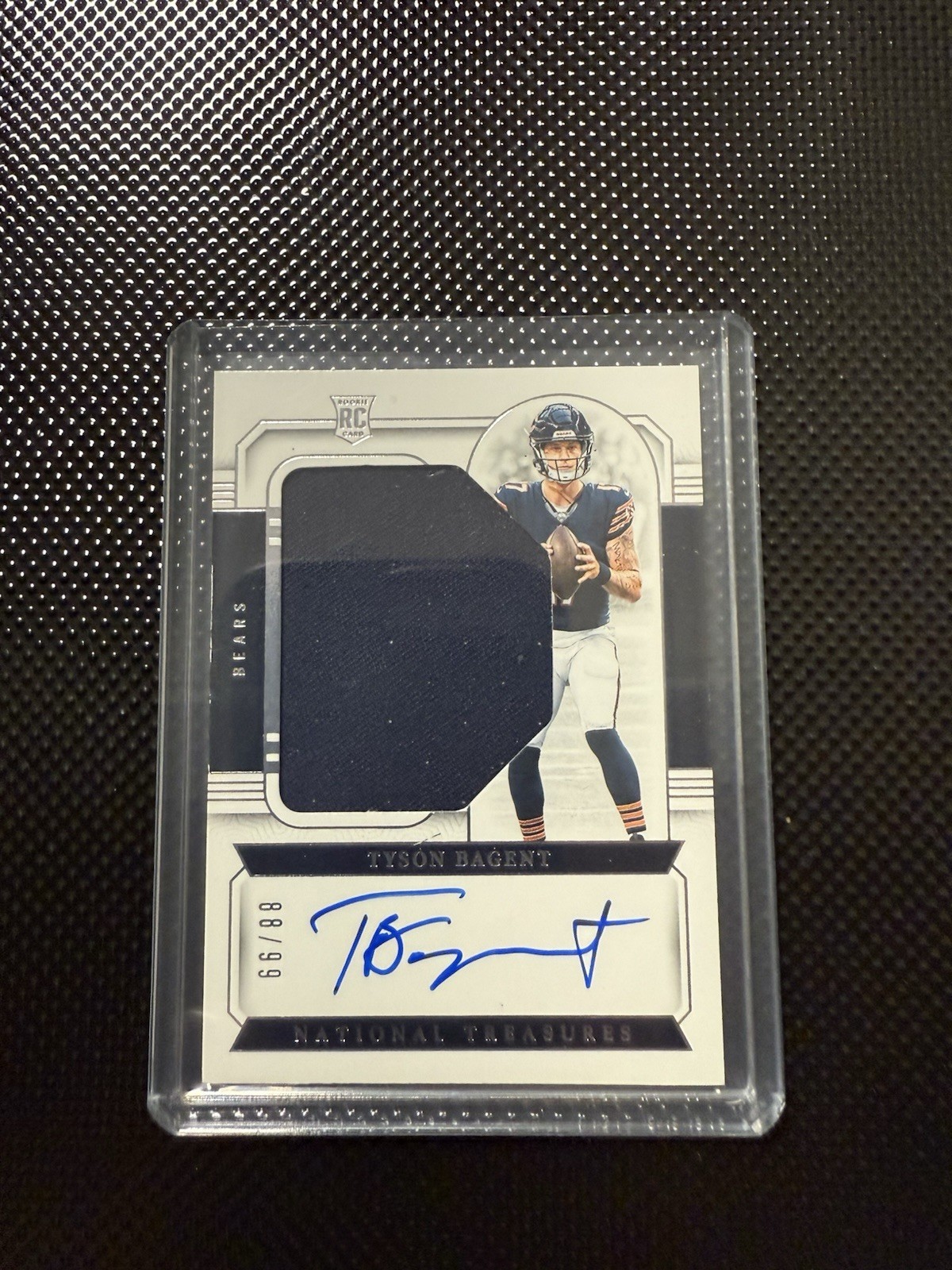 2023 National Treasures - Rookie Material Signatures Rps Tyson Bagent #35 /99