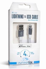 iPhone Charging Cable 4FT USB Sync Cord Fast Charge Durable Short Cable NEW