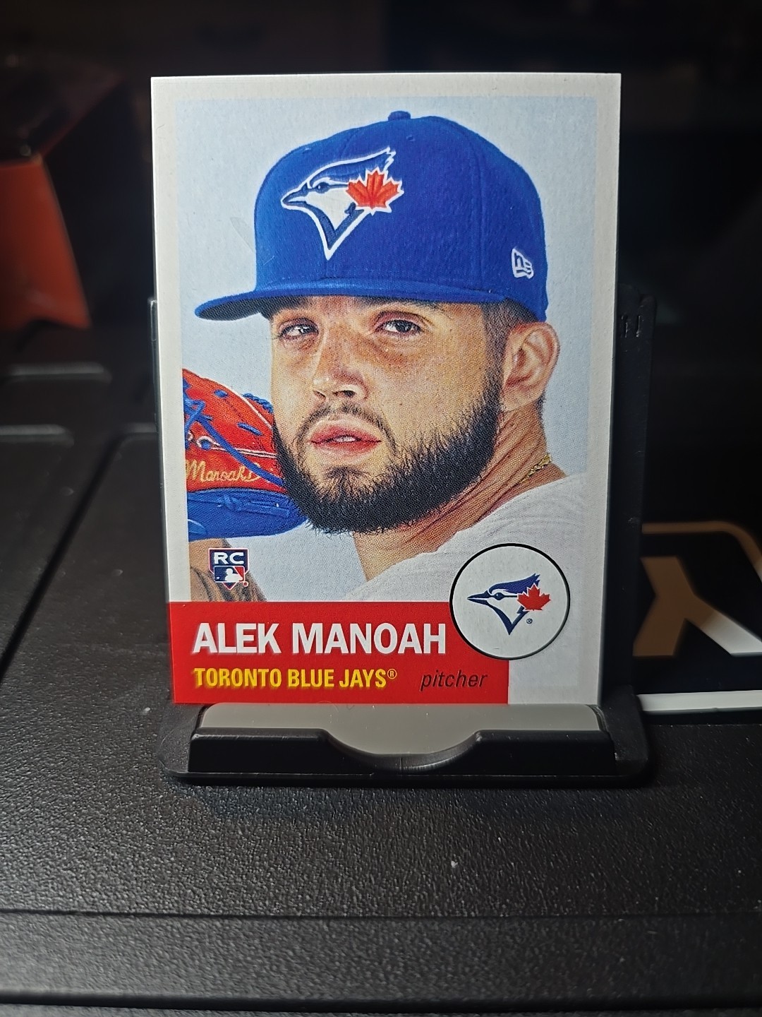 2021 Topps Living Set #432 Alek Manoah RC Card
