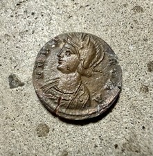 Ancient Roman Bronze Coin – She-Wolf & Twins (Romulus and Remus)