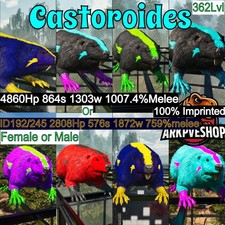 Castoroides 362Lvl ASA PVE 🦖ARK Survival Ascended