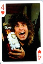 Ozzy Osbourne Black Sabbath Frontman Playing Card A19
