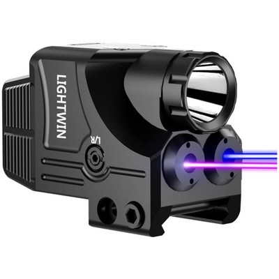 Rechargeable Purple Blue Laser Sight - Strobe Mode