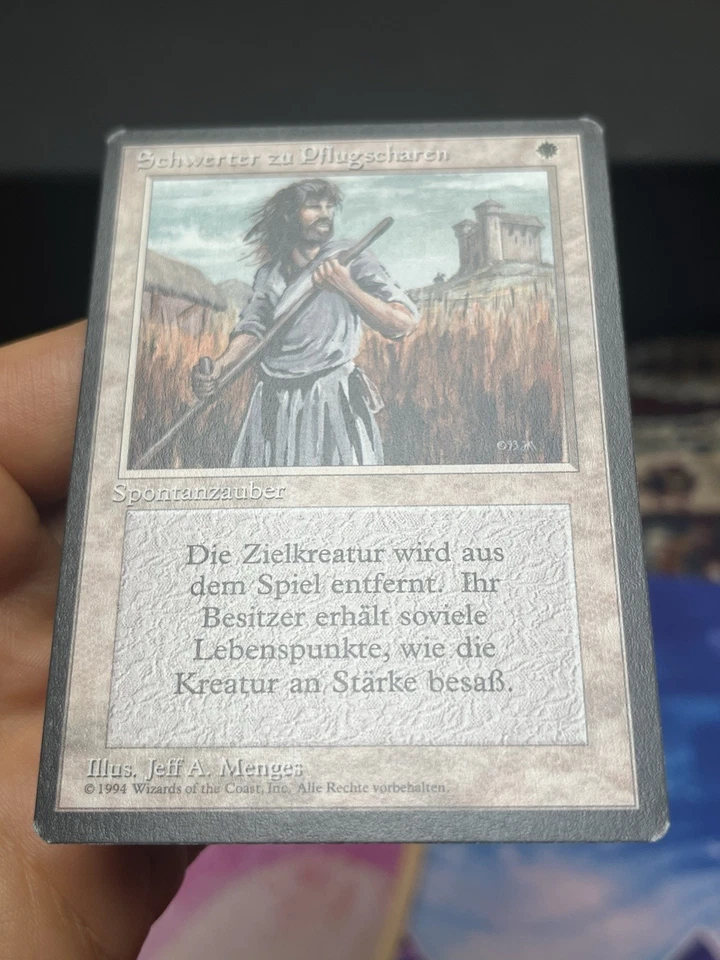 German FBB • Swords To Plowshares • Pack Fresh • Mtg (1779) - Image 4 of 4