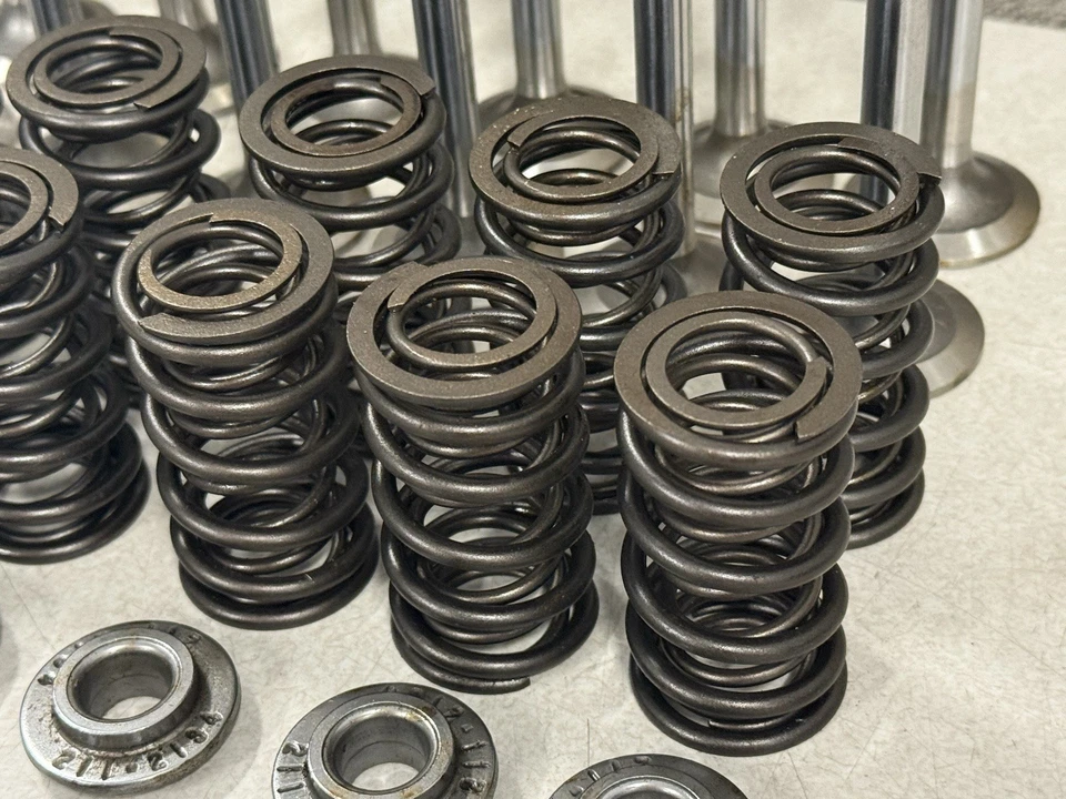 Juego de válvulas de admisión de culata Caterpillar CAT C9 con retenedores de resortes 187-4123 Foto 4 de 4