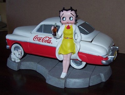 Betty Boop COKE CocaCola CAR BOX Limited Edition by VANDOR