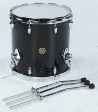 Gretsch Drums USA Custom  14" x 14" Floor Tom, 10.5 - Black