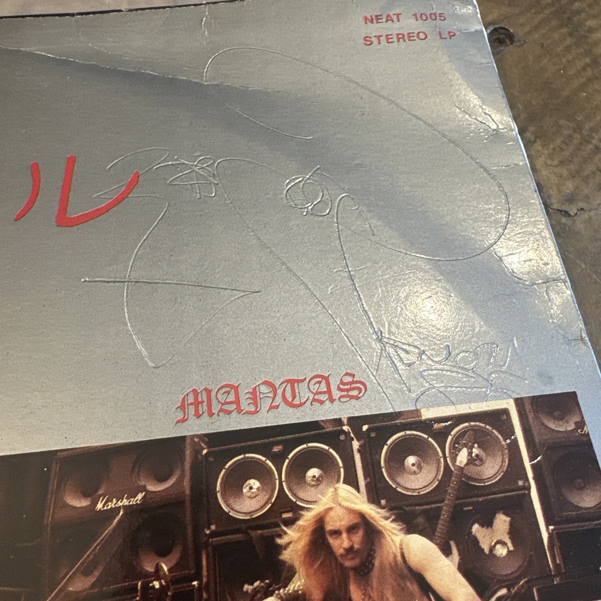 Venom - SIGNED SEE PICS Black Metal 1982 Neat Records Original UK