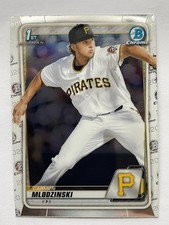 2020 Bowman Draft Chrome 1st Prospect Carmen Mlodzinski #BD-149 Pirates