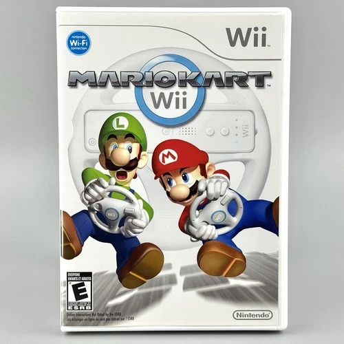 Mario Kart Wii (Nintendo Wii, 2008) CIB Complete & Clean!