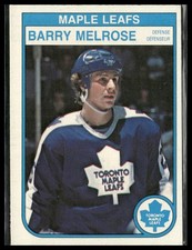 1982-83 O-Pee-Chee #328 Barry Melrose