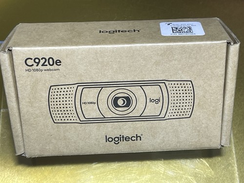 Logitech C920e Webcam - Black HD Webcam, Full HD 1080p Video Calling