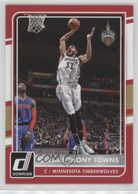 2015-16 Panini Donruss All-Star Weekend Toronto All-Stars Karl-Anthony Towns 8f4