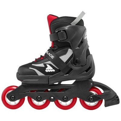 Rollerblade Microblade Inline Skates Kinder schwarz rot