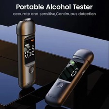 Portable Digital Alcohol Detector - Handheld Alcohol Tester 0.00-200 mg
