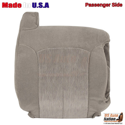 1999 2000 2001 2002 Chevy Silverado Passenger Top Replacement Cloth Cover Dk Tan