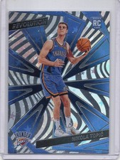 2024-25 Panini Revolution Nikola Topic Rookie Astro Oklahoma City Thunder #133