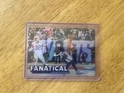 2025 Topps Chrome Football Jaxson Dart Fanatical FF-5 SSP Giants Case Hit