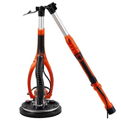 850W Electric Drywall Sander, 5-Speed 800-1700 RPM, LED Light, Foldable Handle