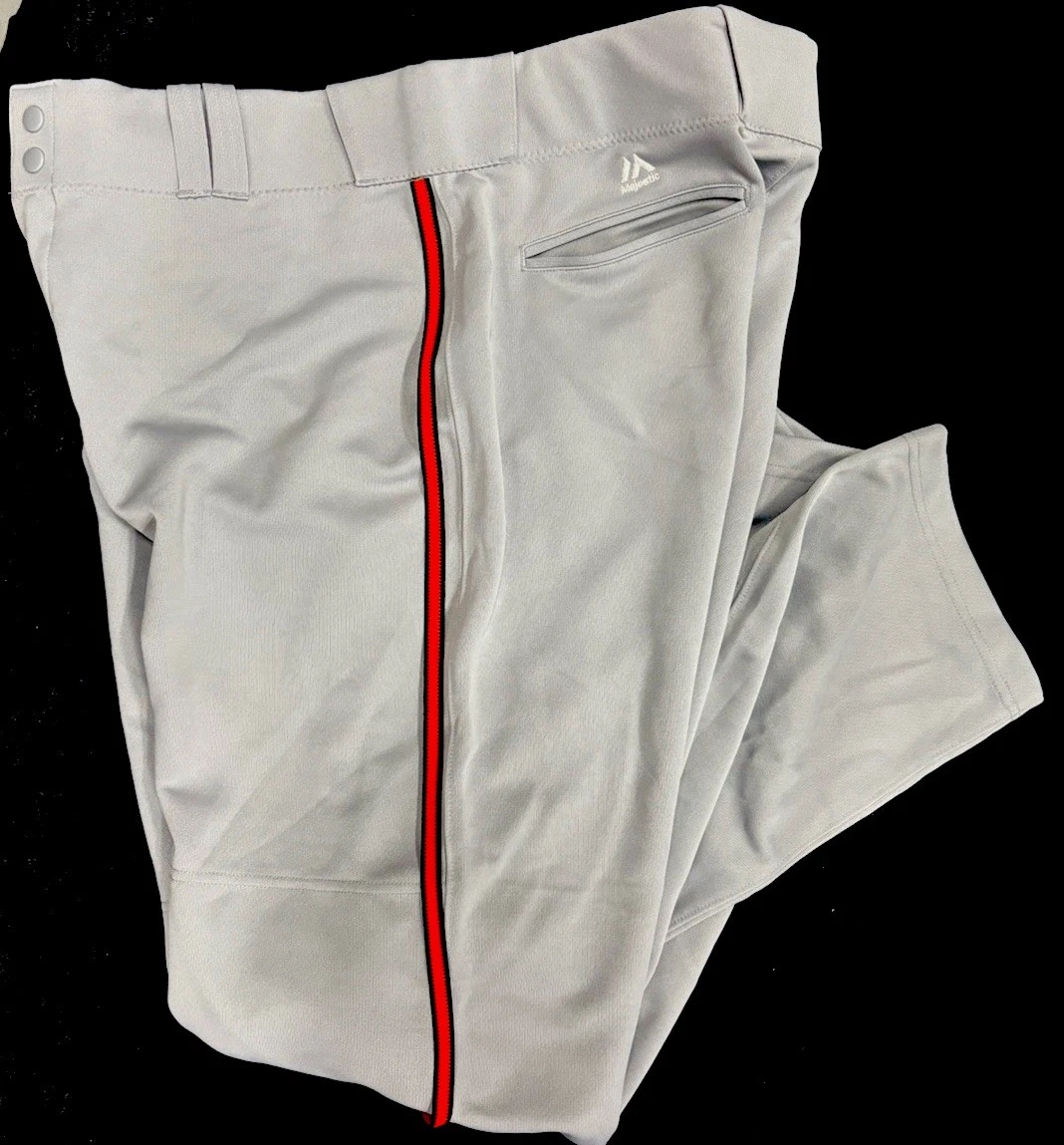 Pantalon Majestic Baseball/Softball – Homme, Taille L, Couleur Grise, Occasion