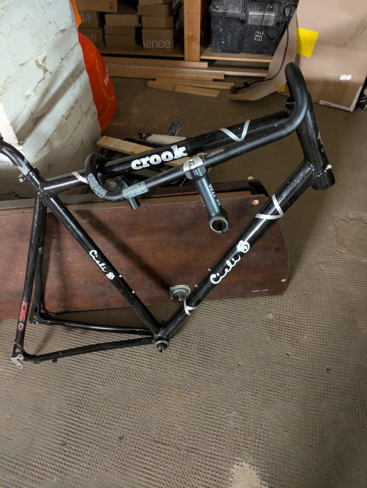 Rennrad Rahmen Alu mit RH 58cm und Lenker