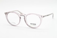 NEW GUESS GU 8236 081 GREY CLEAR AUTHENTIC EYEGLASSES 50-20