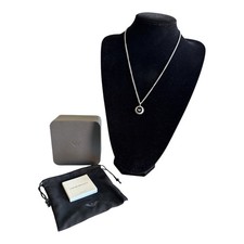 Image of Emporio Armani Necklace Eagle Logo Pendant EGS2869040 Stainless Steel NEW £115