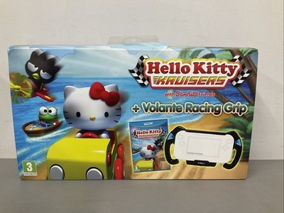 nintendo wii u hello kitty kruisers + Volante Racing Grip