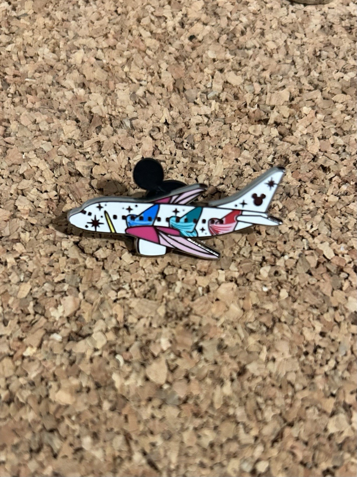 Disney Airplane Pin Three Good Fairies