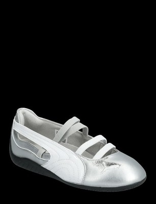 Puma Speedcat Ballet Ballerinas Damen Metallic Silver NEU OVP Gr. 37.5 