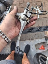 Front Brake Mechanism 1972 Suzuki GT750 Twin Leading Shoe