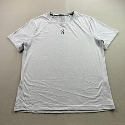 On Cloud Trail T-Shirt Mens Large Gray Running Lightweight Performance Athletic