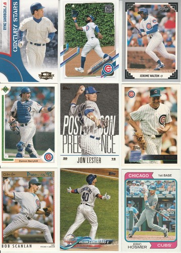 Huge 275 different CUBS cards lot 1962 - 2025 SANDBERG BANKS SANTO Hoerner - Picture 10 of 19