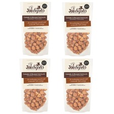 Joe & Sephs Belgian Chocolate Popcorn (4x75g) | 1 80 g (Pack of 4), Caramel 