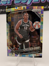 2025 Panini Prizm #111 CHELSEA GRAY Pandora Silver Las Vegas Aces WNBA