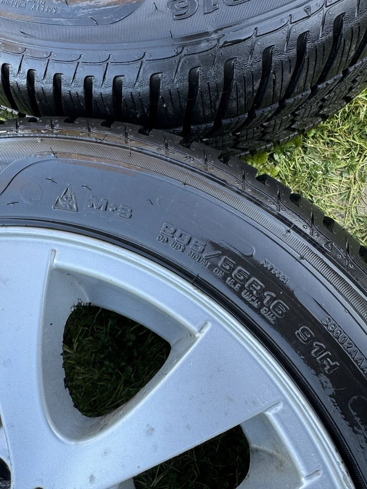 Original BMW 16 Zoll Felgen +4 Neue Ms Reifen  - Bild 3 von 4