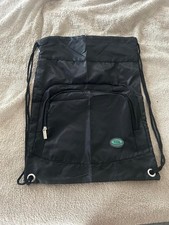 Black Draw string bag / PE Bag / Plimsole Bag / Gym Bag. New & unused.