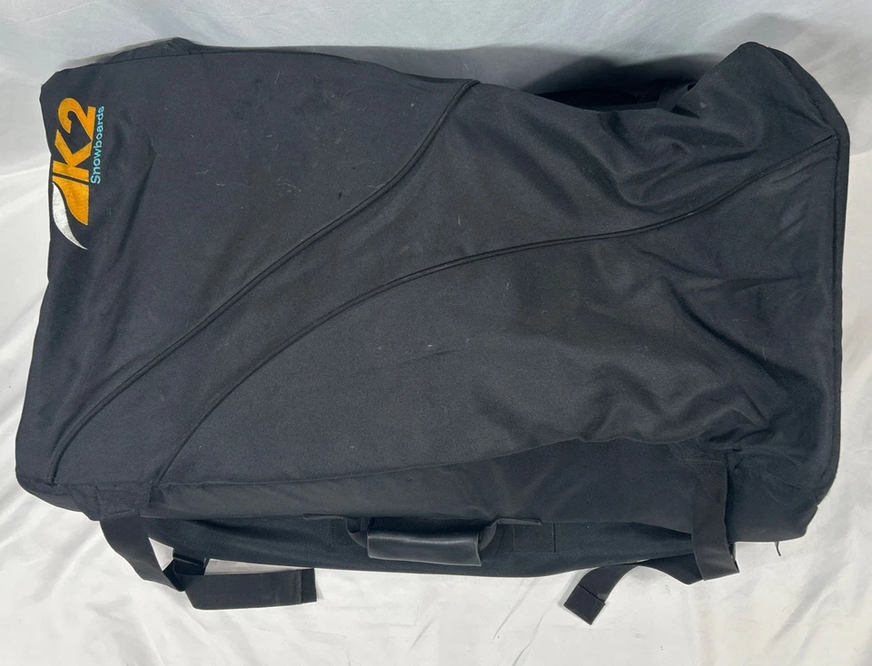 Vintage K2 Large Duffle Rolling Travel Bag Waterproof Ski Snowboard USA - Image 2 of 4