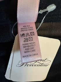 NWT Agent Provocateur Zuri Basque Corset 34D Black $790 Runway Lingerie