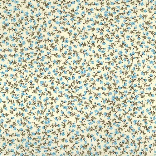 Summer Cotton Poplin Printed Floral Tiny Pattern Fabric Dress Quilting Material - Picture 6 of 18