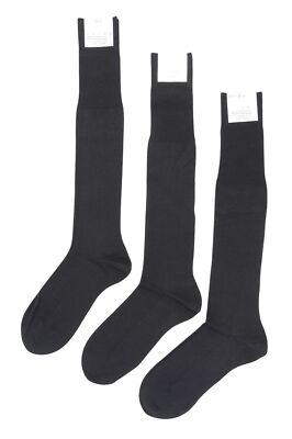 3er Pack FALKE No.6 Herren Strümpfe 41 42 Wolle Seide schwarz antrazit NEU