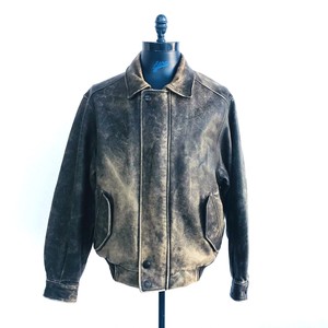 Eddie Bauer Mens Brown Leather Jacket Pictures