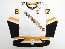 CROSBY PITTSBURGH PENGUINS AUTHENTIC ADIDAS REVERSE RETRO HOCKEY JERSEY