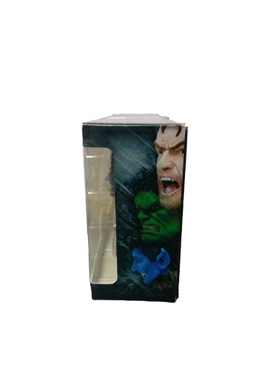 NECA 2003 Wizard World Chicago Head Knocker 3Pack Wolverine Hulk