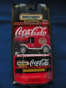 matchbox collectibles coca cola 1921 ford model t