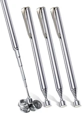 4 Pack Magnetic Telescoping Pick Up Tool with Pocket Clip Grabber Reacher Tool