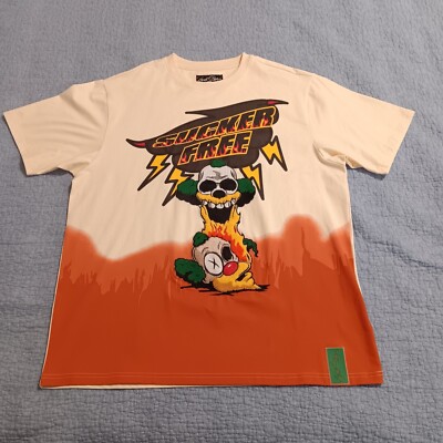 洋楽 Fros't Frost Originals Sucker Free Embroidered T Shirt XL Krusty The