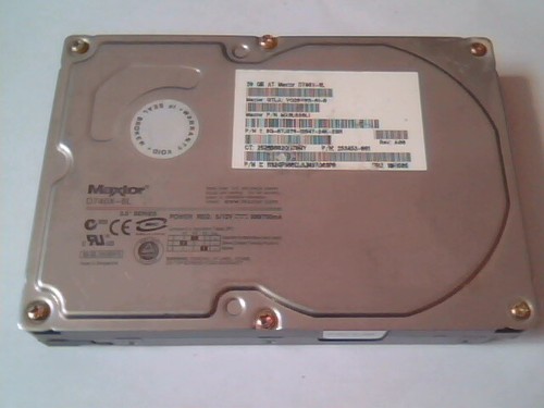 Hard Drive IDE Disk Maxtor D740X-6L MX6L020L1 20 GB A00 19K1565 - 第 1/4 張圖片
